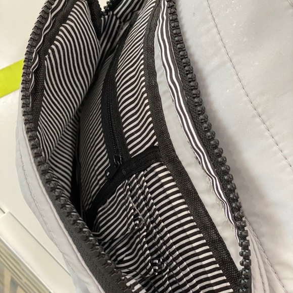 Gray/Neon Yellow Light School Backpack - Picture 4 of 7